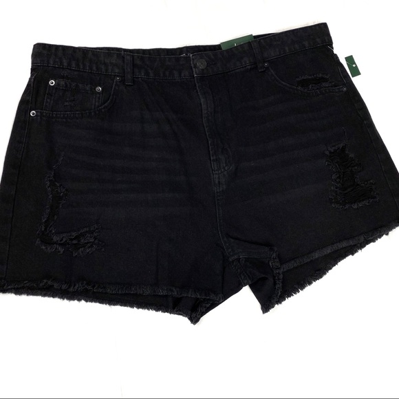 NWT Wild Fable High Rise Distressed Shorts - Picture 2 of 6